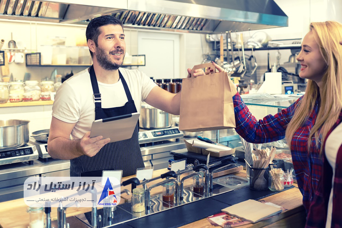 تبلیغات برای رستوران بیرون بر