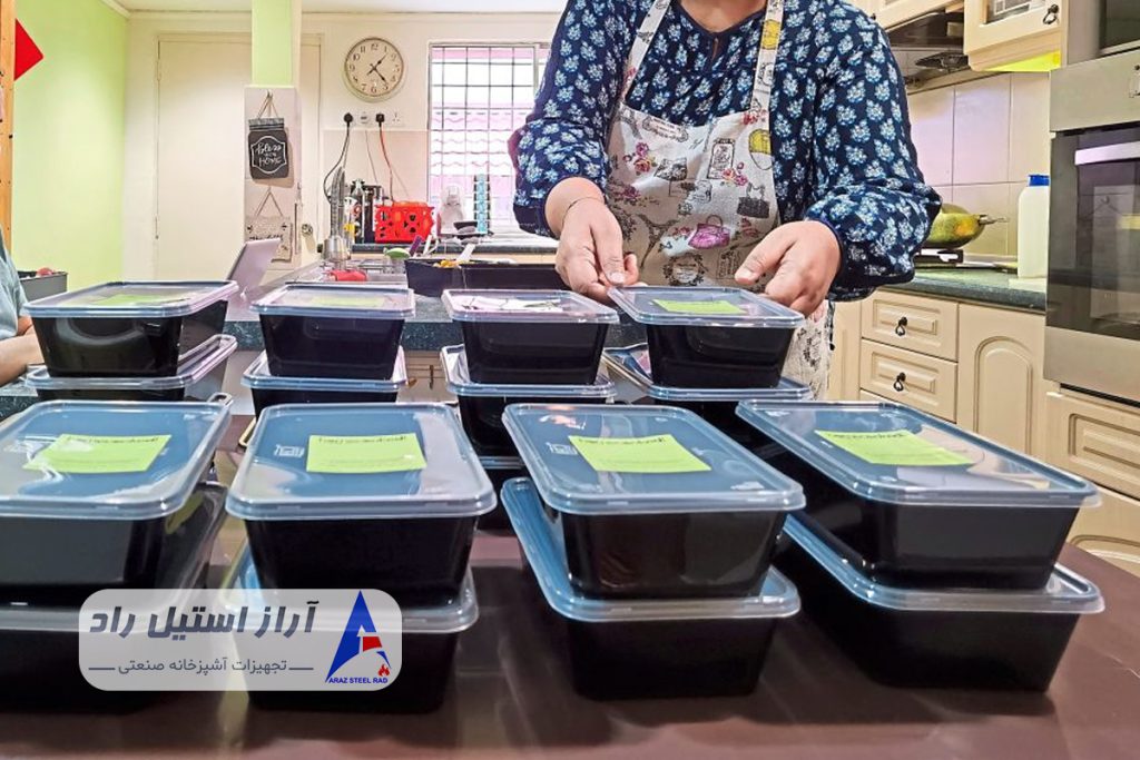 راه اندازی آشپزخانه خانگی