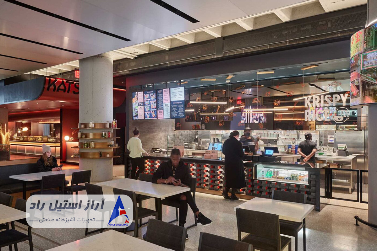 مراحل راه اندازی فودکورت