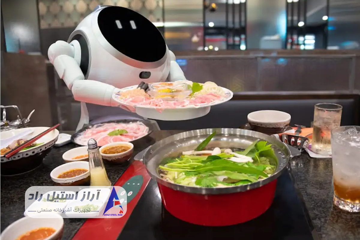 انواع رستوران رباتیک