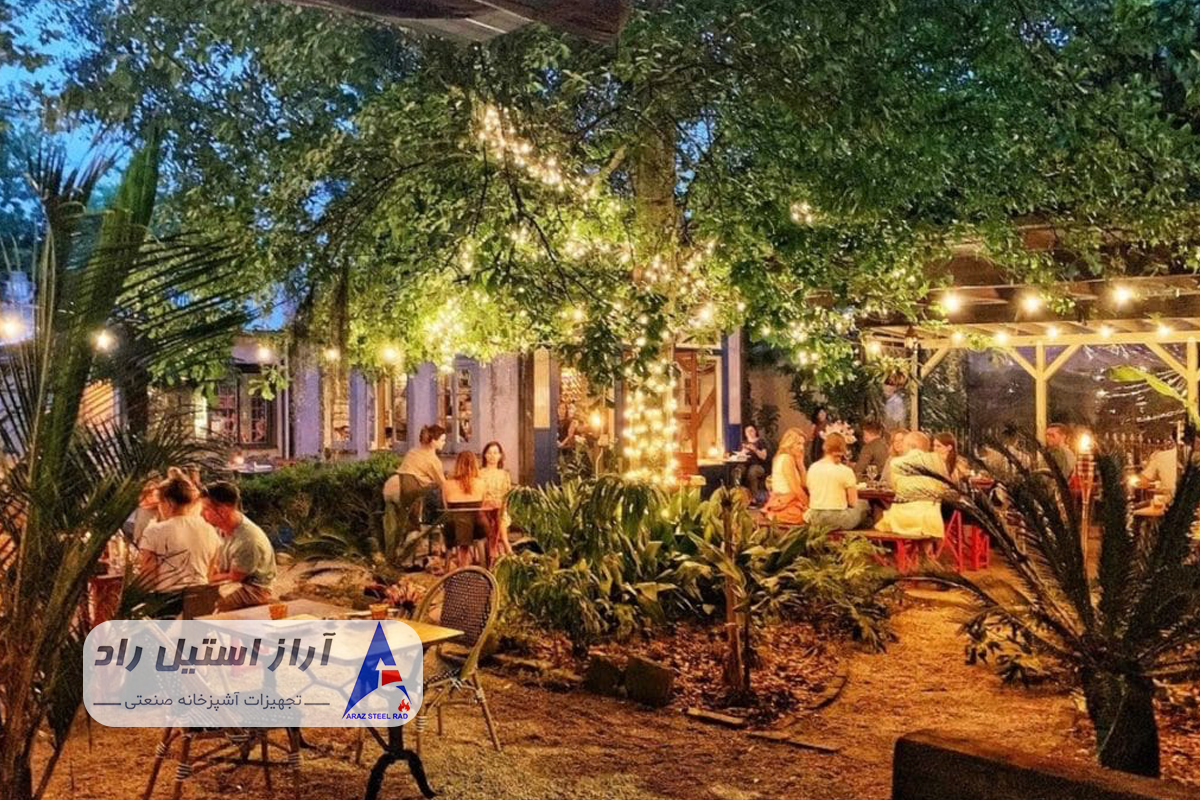 مزایا و مشکلات راه اندازی باغ رستوران