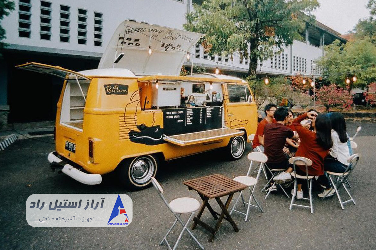 مزایا و مشکلات کافه سیار