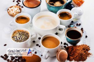 انواع قهوه در کافی شاپ