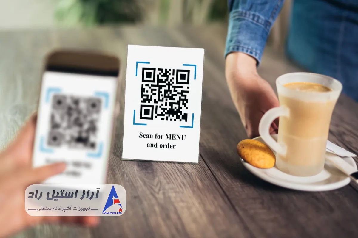 استفاده از منو دیجیتال در کافی شاپ