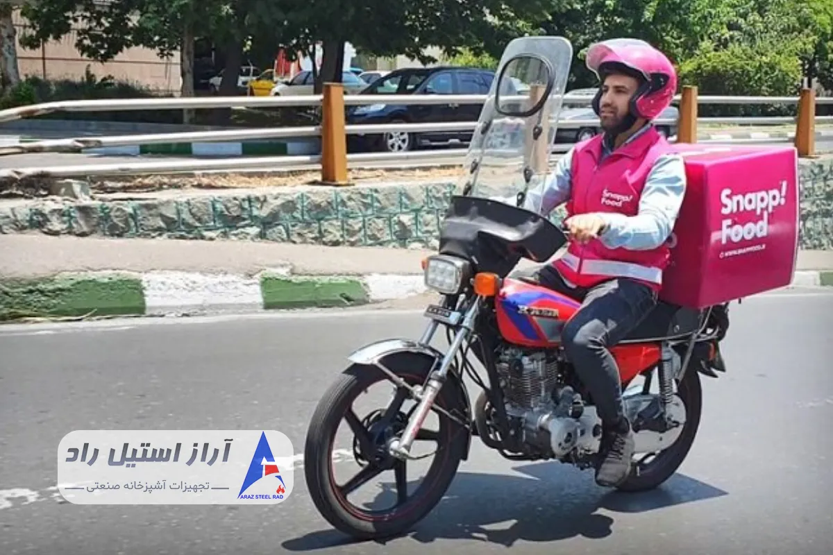 همکاری با سرویس‌های تحویل غذا برای افزایش فروش فست فود و رستوران