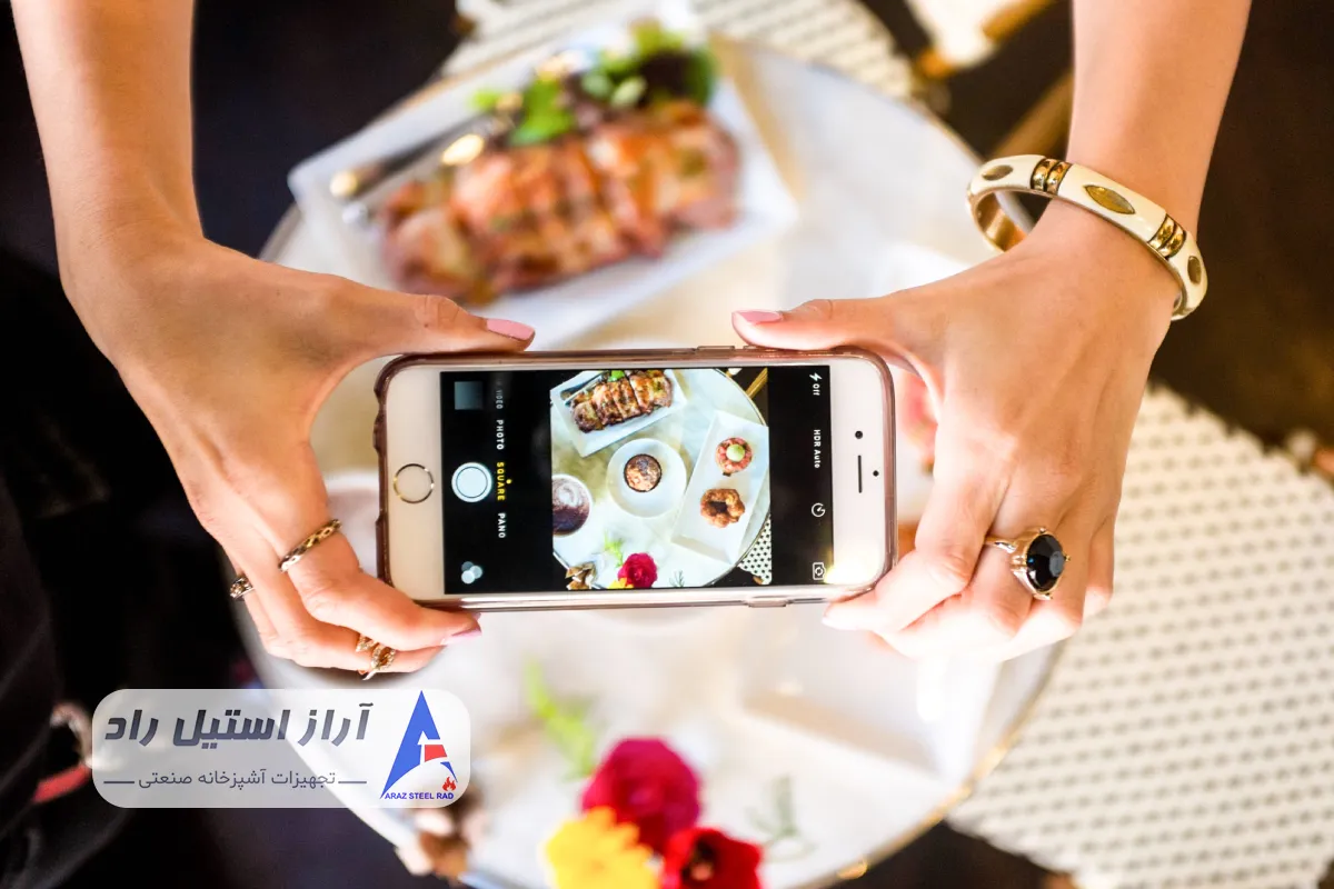 تبلیغات برای رستوران غذای دریایی