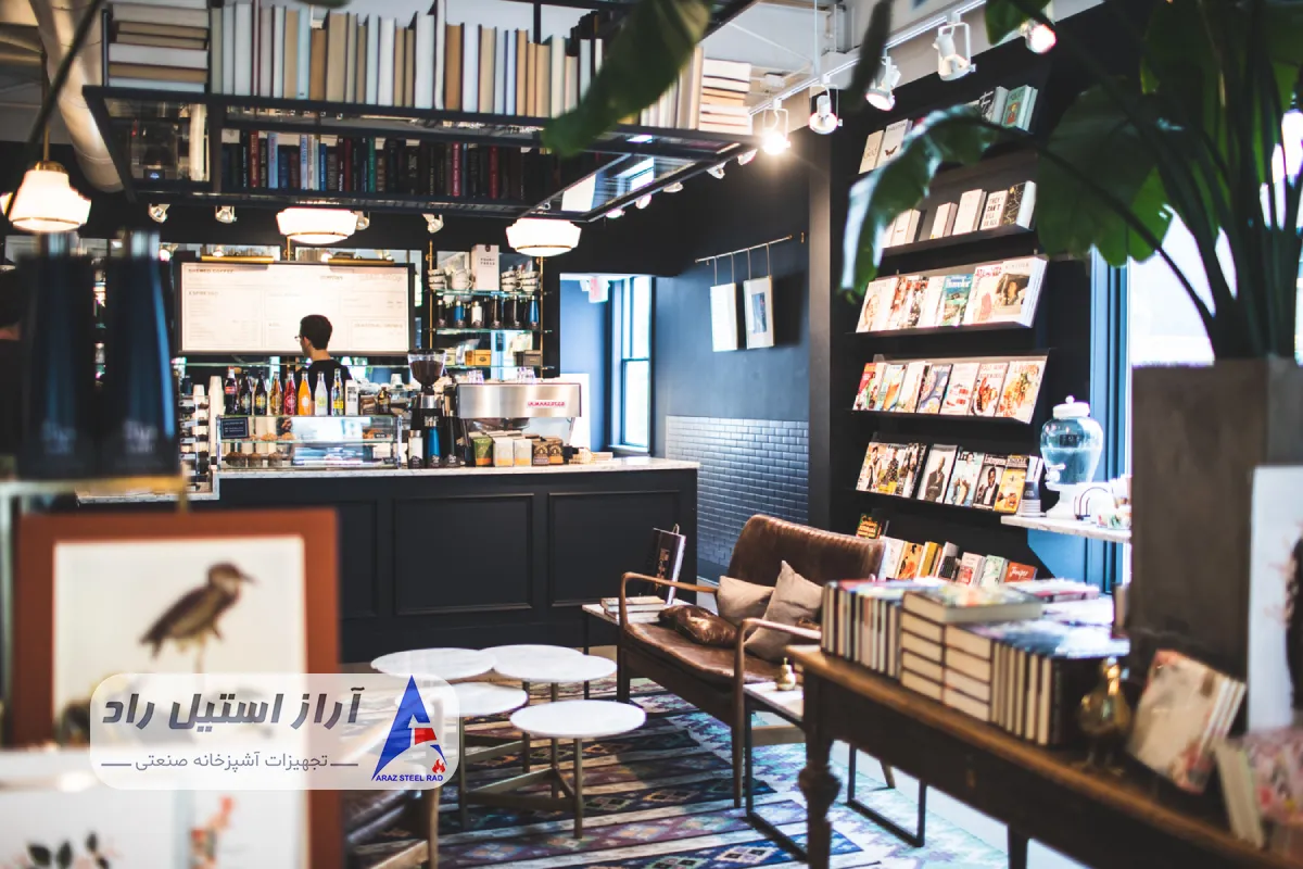 تجهیزات مورد نیاز برای راه اندازی کافه کتاب