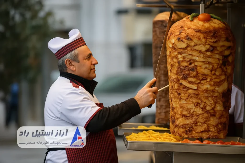 تجهیزات کباب ترکی